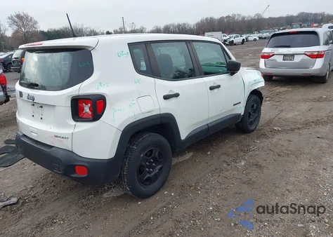 2018 Jeep Renegade Sport 4X4 из США, поврежденный, VIN ZACCJBAB0JPH44652